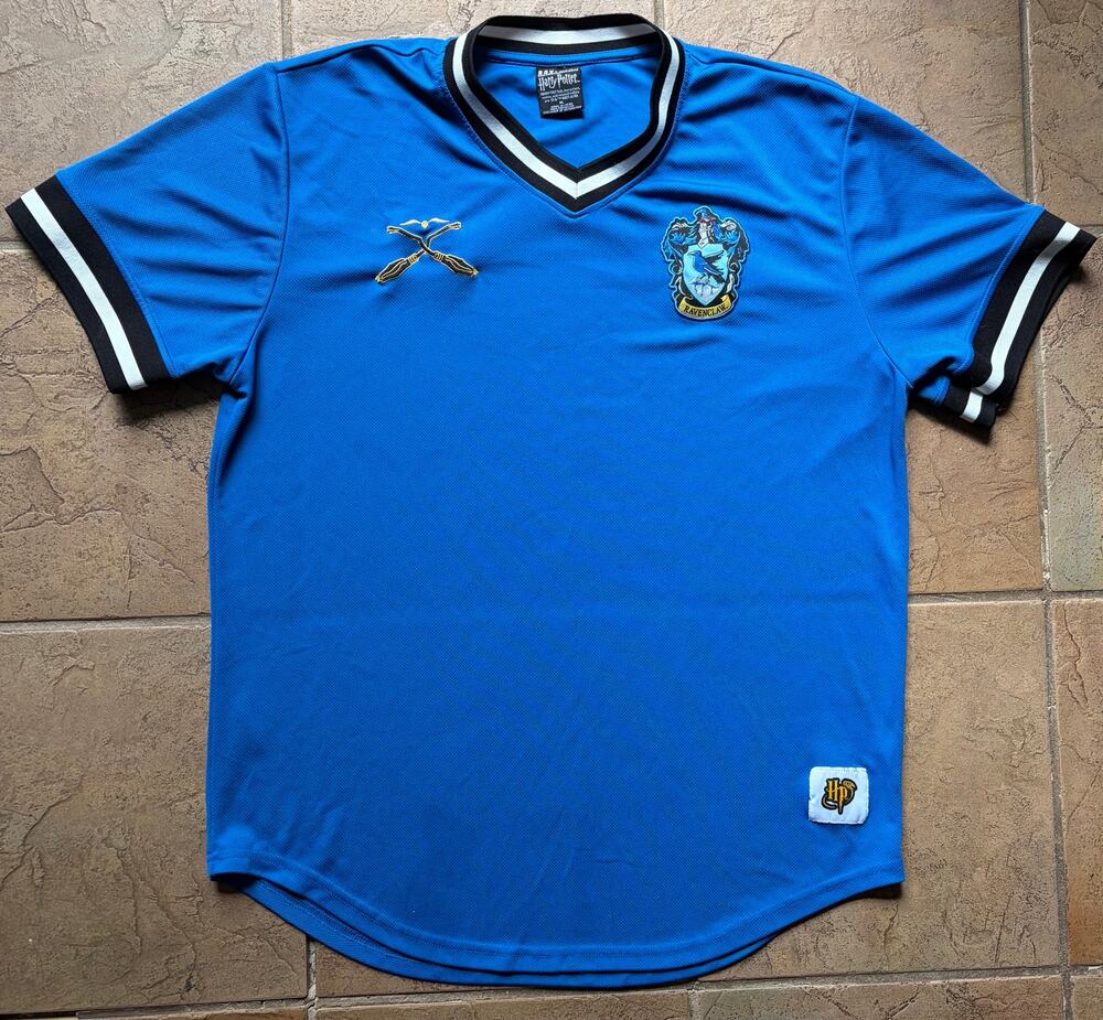 Harry Potter Ravenclaw Quidditch Soccer Jersey BoxLunch Exclusive Blue Mens XL